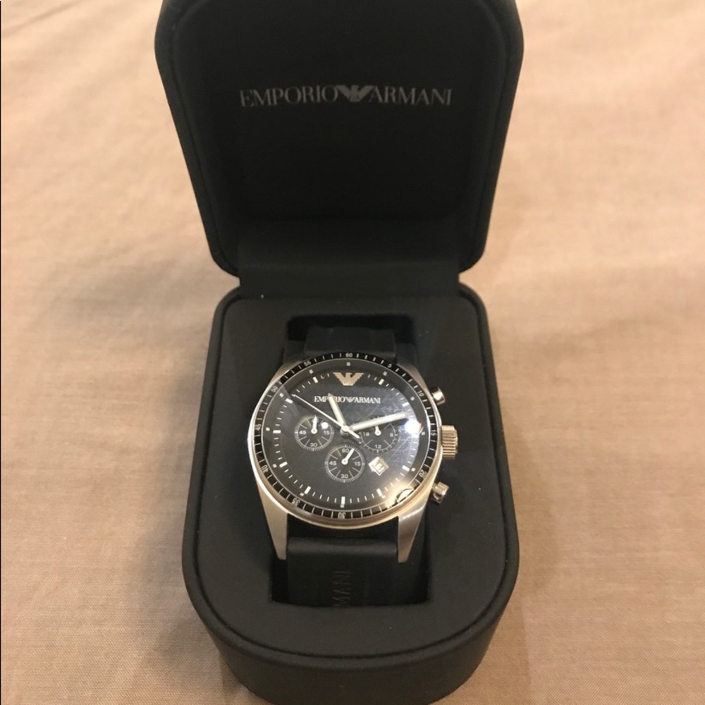 Emporio Armani chronograph watch